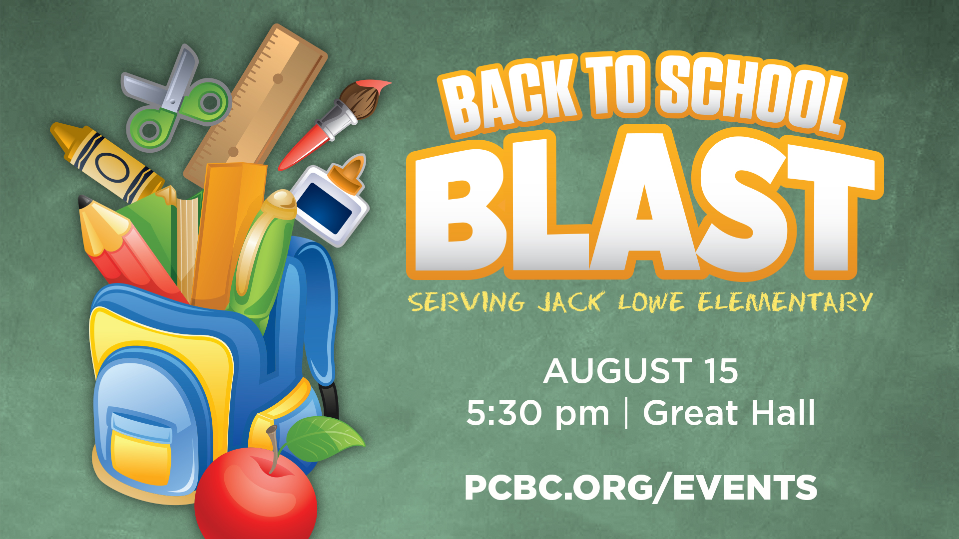 Back to School Blast