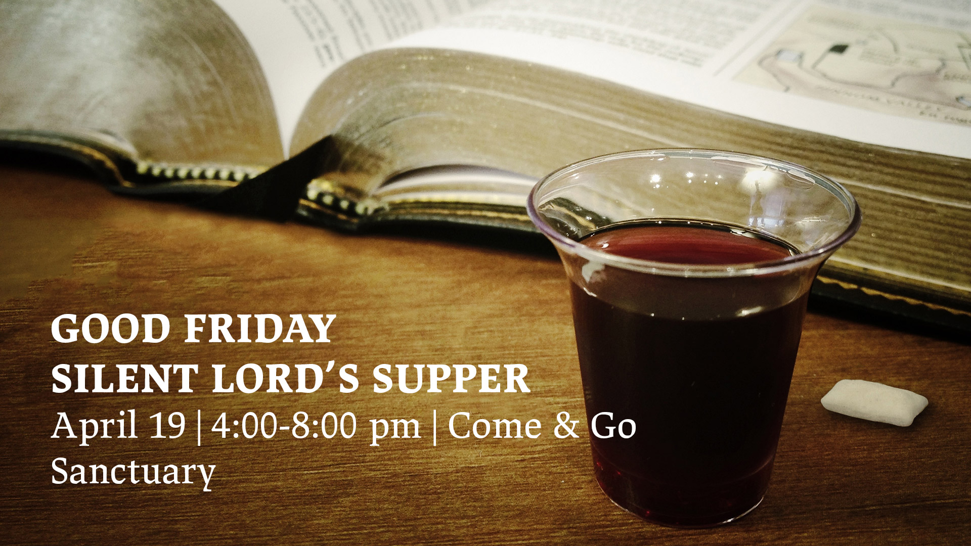 Good Friday Silent Lord’s Supper