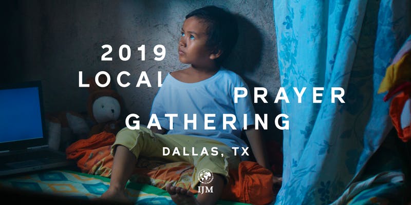 2019 International Justice Mission Local Prayer Gathering