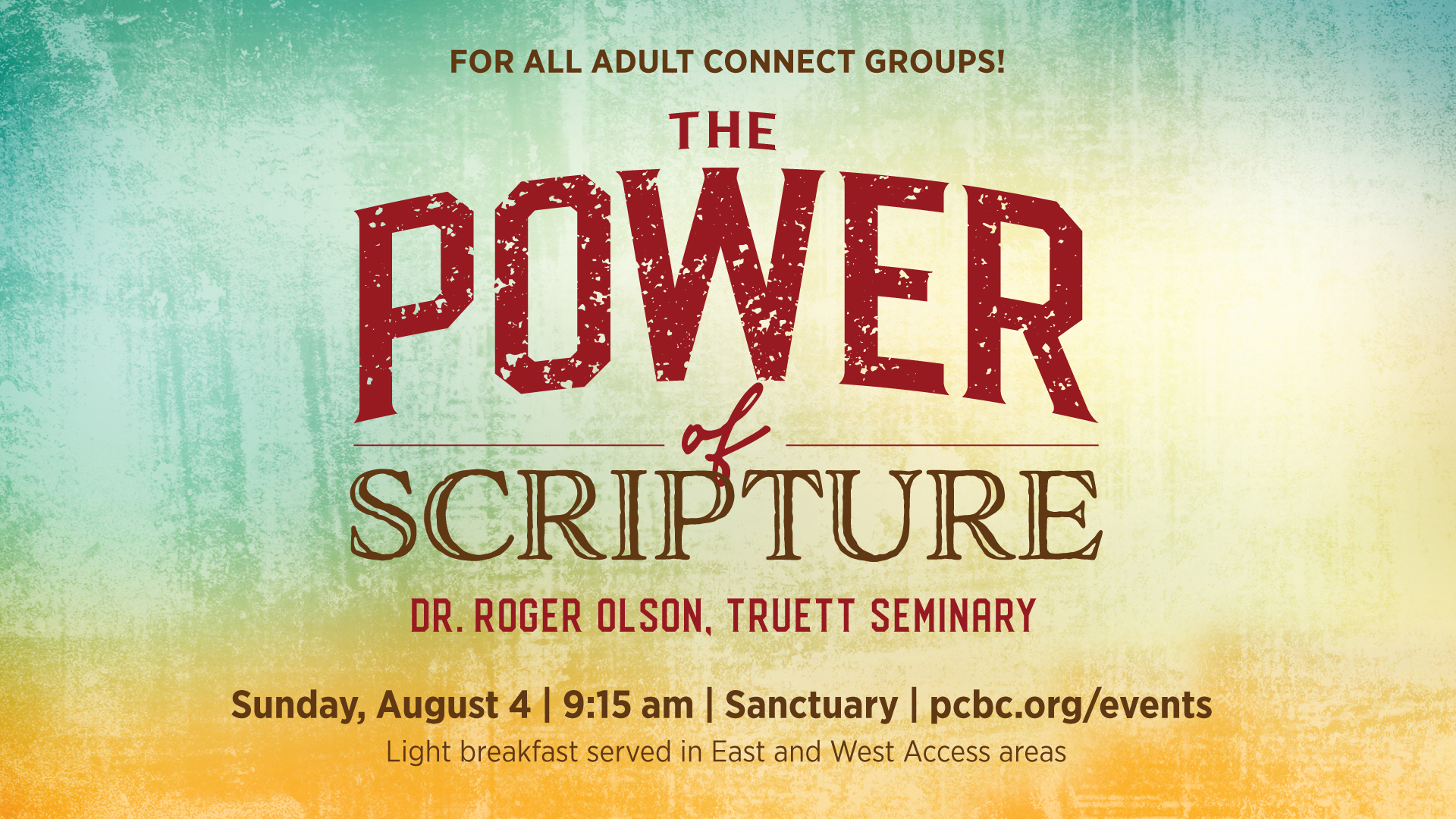 The Power of Scripture