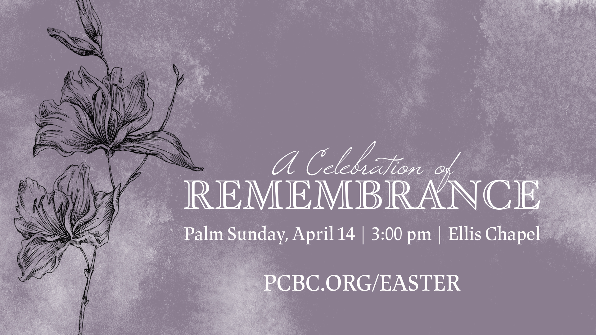 A Celebration of Remembrance