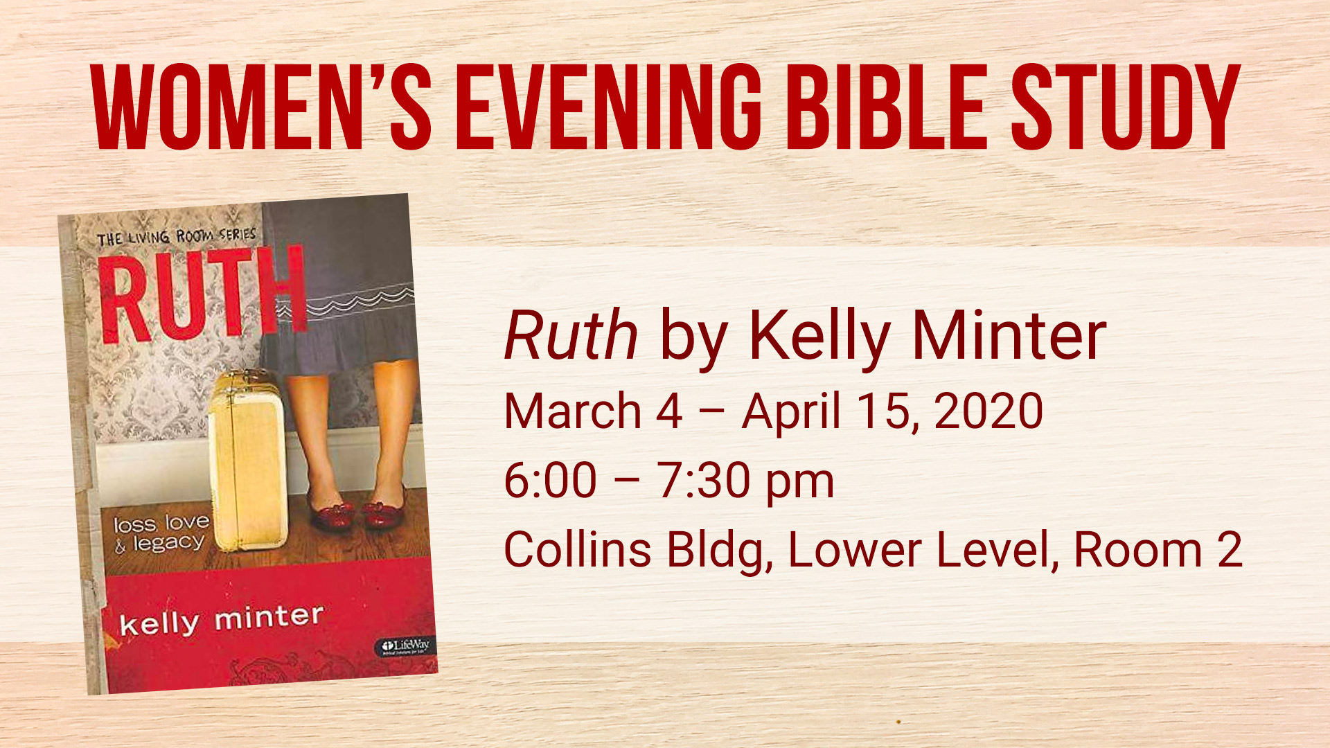 Women’s Evening Bible Study