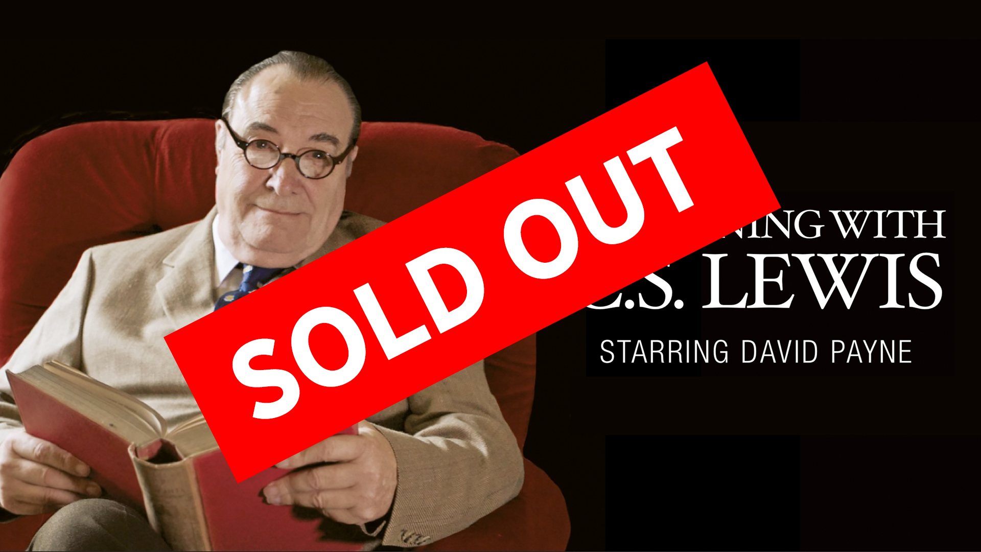 “An Evening With C.S. Lewis” Starring David Payne